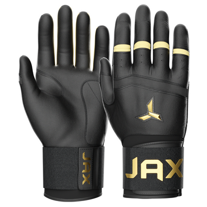 Jax Batting Gloves | Pure Gold | Strap Cuff