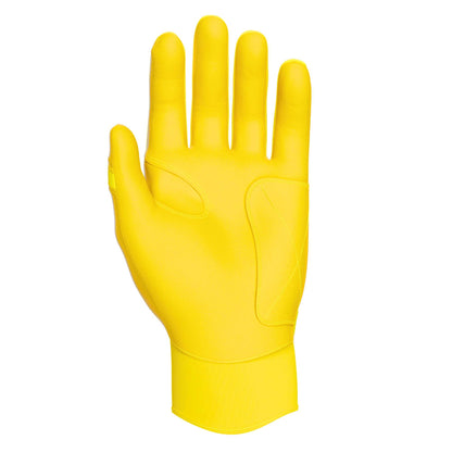 Jax Batting Gloves | Standout Yellow | Pro Cuff