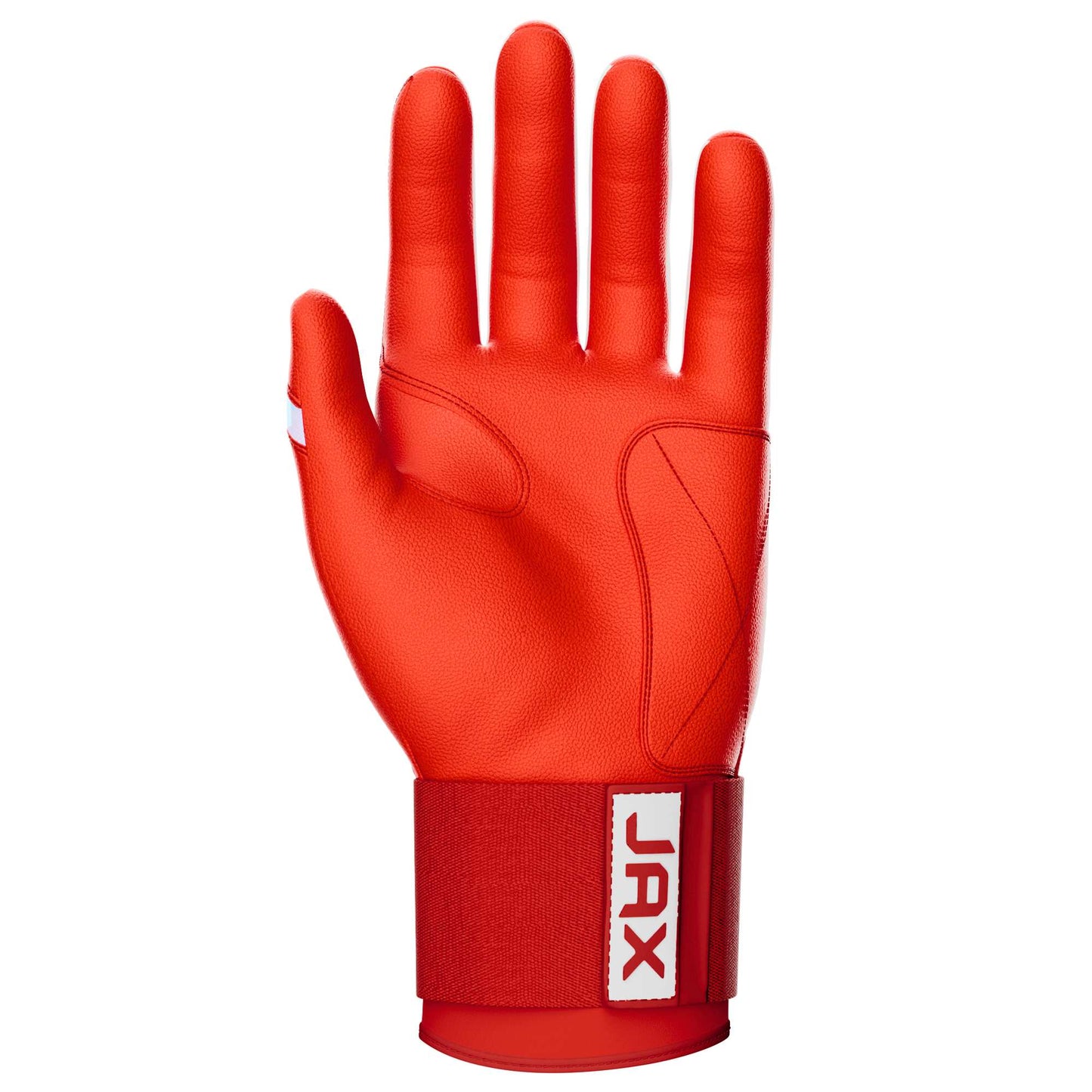 Jax Batting Gloves | Cherry Red | Strap Cuff