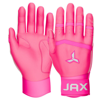 Jax Batting Gloves | Pink | Pro Cuff