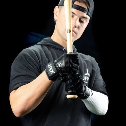 Jax Batting Gloves | Onyx Black | Pro Cuff