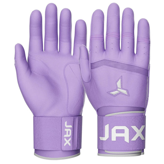 Jax Batting Gloves | Lavender Purple | Strap Cuff