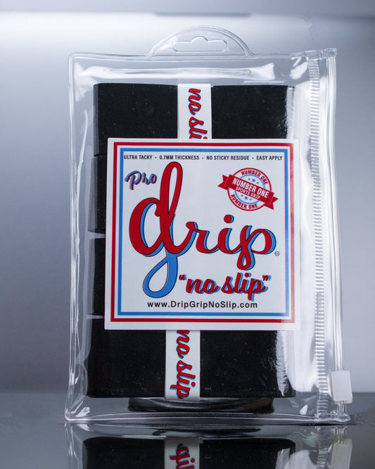 Black Ice • Drip Grip Pro • 0.7mm • 4 Pack